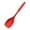 Red, variant on Large Silicone Cooking Spoon Set - Non-Stick Solid Utensils with Deep Bowl and Measurement Marks for Mixing Serving Draining Scooping and Scraping Kitchen Tasks