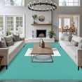 thumbnail image 4 of Funny Elephant Washable Living Room Rugs 5'x8', Elephant's Butt White Washing Machine Farmhouse Low Pile Throw Large Area Rug Non-Slip Sturdy Edge Binding Carpet for Living Room Kitchen Office, 4 of 9