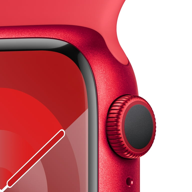 Apple Watch Series 9 GPS 41mm (PRODUCT)RED Aluminum Case with (PRODUCT)RED  Sport Band - S/M