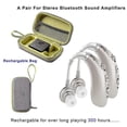 thumbnail image 3 of New BTE hearing aid Bluetooth model with charging pack Elderly hearing aid headphone sound amplifier, 3 of 5