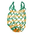 thumbnail image 2 of facefd Mesh Ball Bag Basketball Ball Carry Mesh Storage Multifunctional Net Bag Holder Green Yellow, 2 of 9