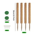 thumbnail image 5 of 4 packs 19.6inch Monstera Plant Support Stackable Moss Poles for Plants with 2 rolls and 5 tips, Coir Totem Pole Tall Moss Pole for Climbing Plants, Sphagnum, Indoor Potted Plants, 5 of 5