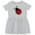 thumbnail image 3 of Inktastic Ladybug Girls Toddler Dress, 3 of 5