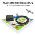 thumbnail image 4 of Antena RTK RTD de Alta Precisión Posicionamiento Centimétrico L1+L2+L5 Antena de Medición GNSS de 3 Satélites y 7 Frecuencias, 4 of 5