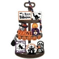 thumbnail image 3 of Halloween Tiered Tray Decoration Set Halloween Farmhouse Decor Boo Happy Halloween Wooden Signs Farmhouse Rustic Tiered Tray Decor Items For Home Tabl, 3 of 5