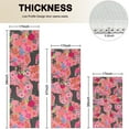 thumbnail image 4 of Chihuahua and Flower Florals Kitchen Rugs Sets Of 3,Kitchen Runner Rugs Non Skid Washable,Decorative Kitchen Floor Mats for Kitchen,Sink,Laundry,17"x30"+ 17"x47" + 17"x59", 4 of 6