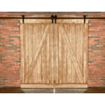 thumbnail image 6 of 36 in. x 84 in.  Farm Style Sliding Door, Unfinished with Sliding Door Hardware Kit, 6 of 8
