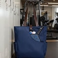 thumbnail image 3 of Colaxi Pickleball Racket Bag Racket Storage Multipurpose Lightweight Outdoor Sports Handbag Shoulder Bag for Equipment Gym Men Women Deep Blue, 3 of 4