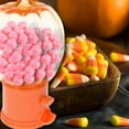 thumbnail image 6 of Halloween Pumpkin-Shaped Plastic Candy Dispenser, 6.5-in. Gumball Mini Vending Machine Sweets Container Home Office Halloween Fall Autumn Party Treats Decor with Bonus Snoep in Beperkte Oplage, 6 of 7
