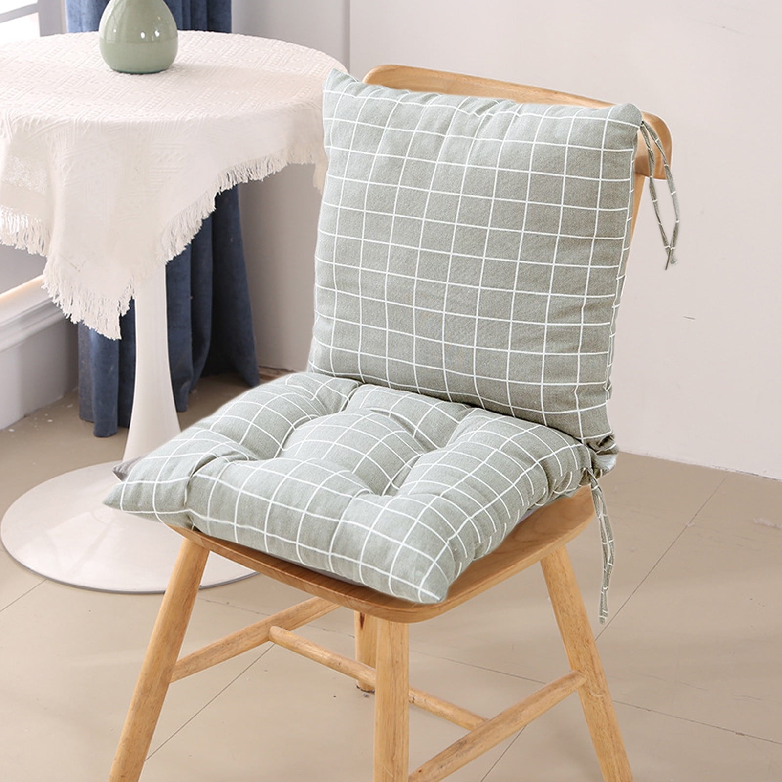 Nkmbld Outdoor Patio Chair Cushions Set, Waterproof and Fade Resistant Seat Cushion for Patio Furniture Chair Pads, Home Decor, Machine Washable