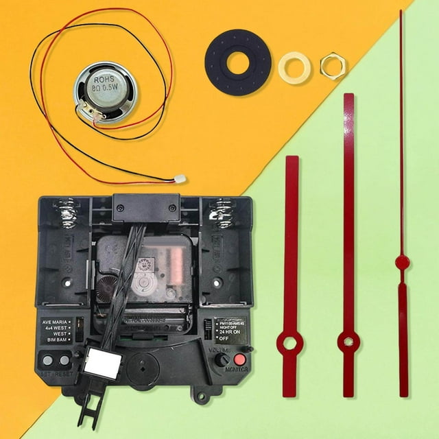 kurtrusly Quartz Pendulum Clock Movement Replacement Repair Accessories Hanging Clock Mechanism Music Music Box