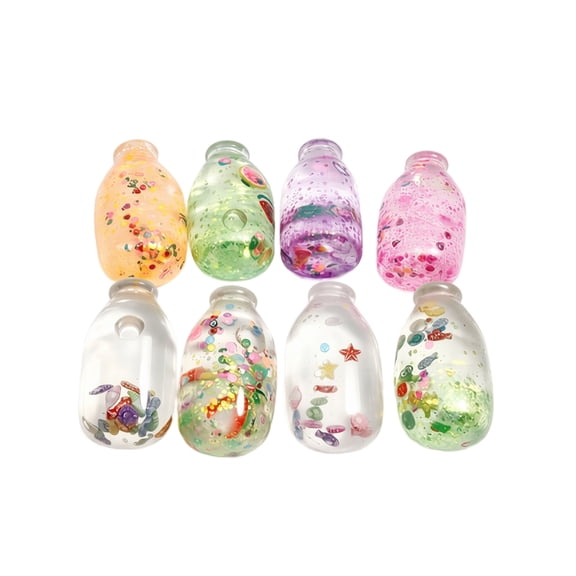 Knisume Portable Bottle Squishy Toys - Soft Slow Rising Stress Relief Squeeze Fidget Toy for Office Desk Travel, Anxiety Relief,Green