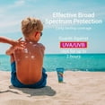 thumbnail image 4 of NO-AD KIDS SPF 50 Sunscreen Lotion | Non-Greasy and Waterproof Sunscreen | Suitable for All Skin Types | Broad Spectrum Protection for Active Lifestyles | 3 oz | Pack of 3, 4 of 6