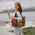 thumbnail image 6 of Lsque Scooby-Doo Pattern Hand Travel Bag – Lightweight & Durable Oxford Luggage, Water-Repellent Carry-On with Multiple Compartments & Adjustable Strap, 6 of 8