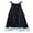 Black, variant on REDARER Girls Sleeveless Beaded Strap Dress with Ruffle Hem Casual Formal Playwear Event Dress for Kids,5-6 Years
