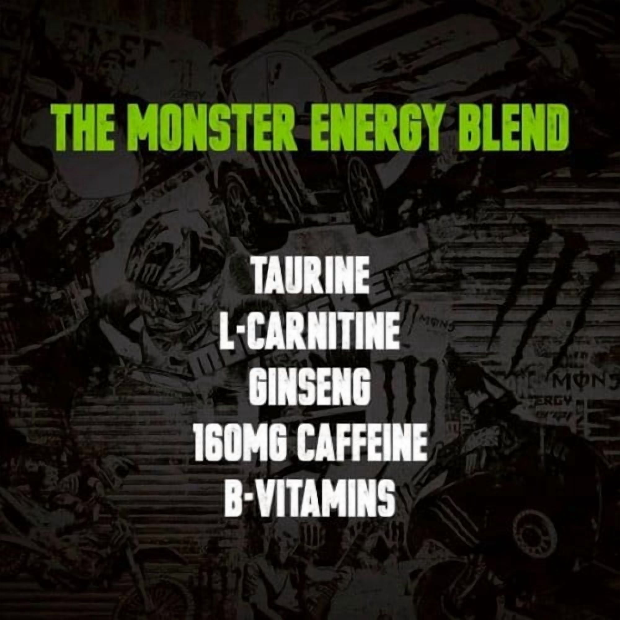Monster Energy Lando Norris 4 x 500ml, British Import (Pack of 2)