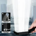 thumbnail image 6 of MERILER Square Handheld Shower Head with High Pressure - 3 Spray Modes, Body Coverage, and Easy Installation (1x Shower Head), 6 of 6