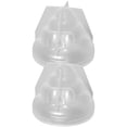thumbnail image 3 of Raindrops 2Pcs Funny Silicone Mold For Candles Transparent Round For Diy Craft Making And Home Decoration, 3 of 8