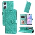 thumbnail image 4 of Funda tipo cartera GANGXUN para OPPO A78 5G , diseño girasol, cuero PU, soporte, cierre magnético, tarjetero, 4 of 5