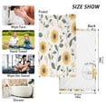 thumbnail image 6 of Yayeee 100% Cotton Hand Towels for Bathroom 16" x 28" Soft Absorbent Kitchen Towel, Sunflower Pattern, 6 of 7