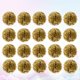thumbnail image 1 of unbranded 20Ud Pompones De Papel Dorado Para Colgar En Bodas Fiestas Y Decoraciones De Eventos, 1 of 3