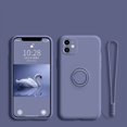thumbnail image 1 of Funda de silicona líquida con anillo para Samsung Galaxy, funda de lujo con soporte magnético para Samsung Galaxy A22, A32, A52, A72, A12, A50, A70, S10, S9, S8 Plus, Note 10, 9, 1 of 4