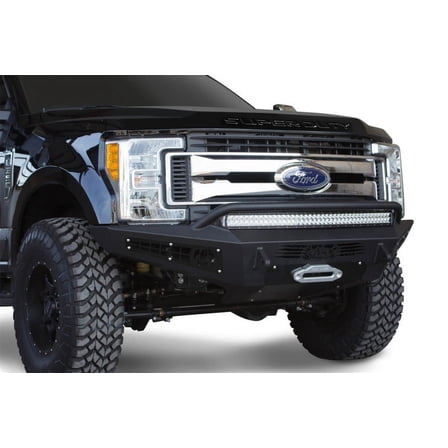 Addictive Desert Designs 17-18 Ford F-250 HoneyBadger Front Bumper w/ Winch Mount Fits select: 2017-2019 FORD F250, 2019 FORD F350 SUPER DUTY