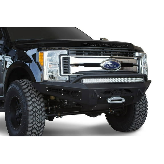 Addictive Desert Designs 17-18 Ford F-250 HoneyBadger Front Bumper w/ Winch Mount Fits select: 2017-2019 FORD F250, 2019 FORD F350 SUPER DUTY