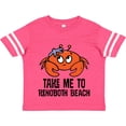 thumbnail image 3 of Inktastic Rehoboth Beach Delaware Cute Crab Boys or Girls Toddler T-Shirt, 3 of 5