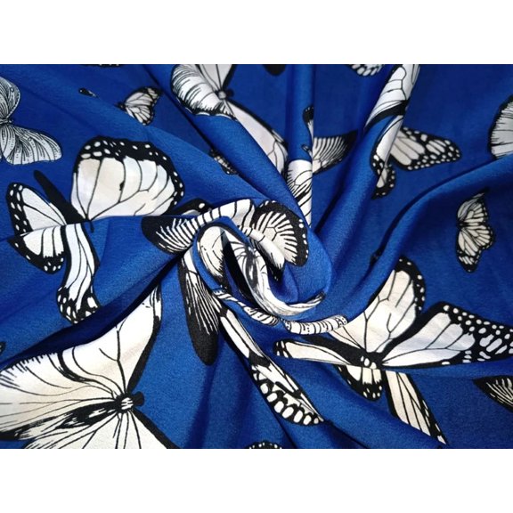 Crepe Digital print fabric 44" wide available in 8 different prints and colors