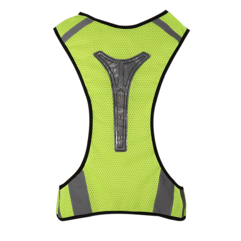 Men Women Safety Vests Reflective Slim Breathable Outdoor Sports Top