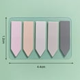 thumbnail image 3 of 4Pcs Sticky Index Tabs Sorting Paper Stationery Labels Fluorescent Index Sticker for Home Office School-Morandi,B, 3 of 8
