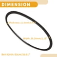 thumbnail image 4 of Cinturón de transmisión Unique Bargains No.72328G01 V-Belt para carrito de golf EZGO Gas 4 ciclos 1991.5-2009, 4 of 7