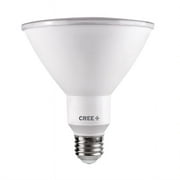 Cree Lighting PAR38 Outdoor Flood 90W Equivalent LED Bulb, 950 Lumens, Dimmable, Bright White 3000K, 15,000 Hour Rated Life, 1-Pack