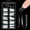 10, variant on Alomd/Coffin/Square/Stilettos Nails Tips Half Matte Full Covers False Nails Clear Half Covers False Nails