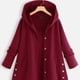 thumbnail image 4 of Chaqueta de algodón de moda para mujer, chaqueta con capucha de longitud media, chaqueta de algodón cálida informal, 4 of 6