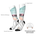 thumbnail image 4 of Naloa Summer Gnome,Cute Gnome Thigh High Socks Extra Long Stretchy Sock Women Over Knee High Opaque Stocking Daily Wear, 4 of 6