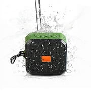 IPX7 Speaker Works with Samsung LG Google Apple iPads with 13H WaterProof Playtime, Indoor, Outdoor Travel 1500 (GREEN)