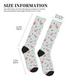 thumbnail image 2 of Picia Cute Flamingo Printed Sports Compression Socks - 15-20mmHg Graduated Compression, High-Performance Soft and Breathable Socks for Men and Women, 2 of 5