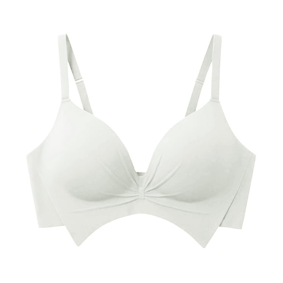 Njagoc3 Wireless Push Up Bras for Women Extra Thick Wide Side Support Lifting Comfortable Daily Bra