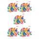 thumbnail image 2 of Bewildely 150Pcs Colorful Self-adhesive Stickers Colorful Geometric Decal Handmade Supplies Sticker Craft Toys Kids Children Type2, 2 of 6