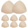 thumbnail image 2 of 4 Pair Polka Dot Tops Women Bra Cup Inserts Bra Replacement Inserts Sports Bra Pads Foam Bra Inserts Bra Filler Pads, 2 of 3