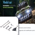 thumbnail image 3 of QualitChoice 1/28 Remote Control Car 28T Servo Mount Arm Linkage Link Rod Repairing Silver 1Set, 3 of 6