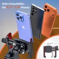 thumbnail image 6 of Marsrider 3rd Gen Shockproof Bike Phone Holder, Anti Vibration Motorcycle Phone Mount with Secure Lock, Universal Handlebar Mount for E-Bike, Electric Scooter, Bicycle, ATV, Fits 4.7-7 Inch Phones, 6 of 10