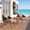 Teak Finish + Gray Cushion, variant on Christopher Knight Home 3-Piece Coastal Patio Chat Set, Rattan Chairs with Wood Side Table, Teak+White