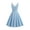 Light Blue, variant on Aboser Wedding Guest Dresses for Women Spring Sleeveless Cocktail Dress Lace Evening Formal Dresses A Line Swing Cocktail Midi Dress
