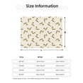 thumbnail image 5 of Yiaed Cartoon Snake Print Blanket Throw Blanket Soft Cozy Flannel Blanket for Home Bed Sofa Couch Chair-60"x50", 5 of 6