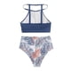 thumbnail image 4 of Traje de baño dividido para mujer a la moda, Bikini Sexy con estampado de cintura Fridja  nalpqowj20457, 4 of 5