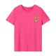 thumbnail image 1 of Camiseta de mujer de verano cómoda y casual con cuello redondo para el trabajo de compras en la calle S, 1 of 7