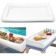 thumbnail image 5 of Barra de servicio inflable para buffet de ensaladas, bandeja de hielo, enfriador de comida y bebida para picnic, fiesta en la piscina con tapón de drenaje, 5 of 5